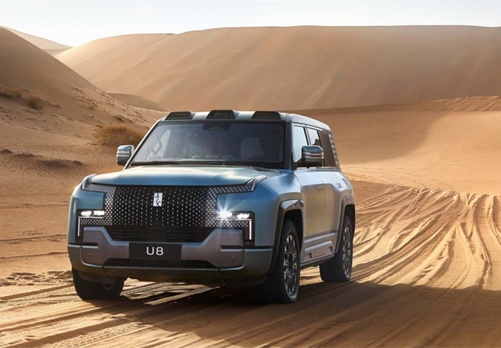 YangWang U8 Luxury EV, Shows 1,200 Horsepower SUV